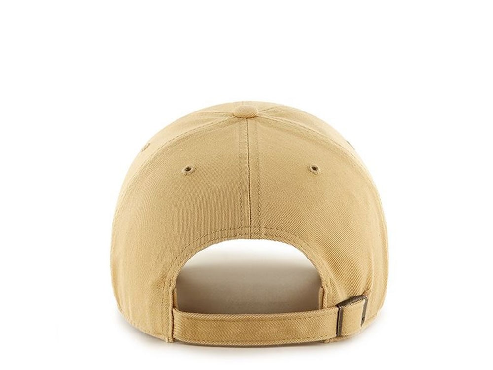 47Brand New York Yankees Light Tan Clean up Strapback Hat