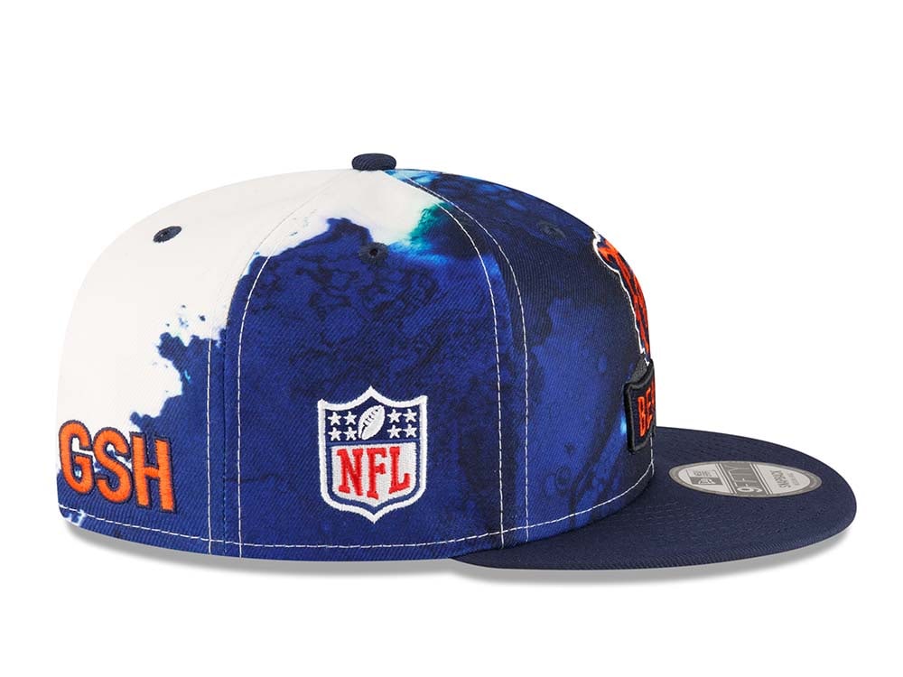 New Era Chicago Bears Ink NFL Sideline 2022 9Fifty Snapback Hat