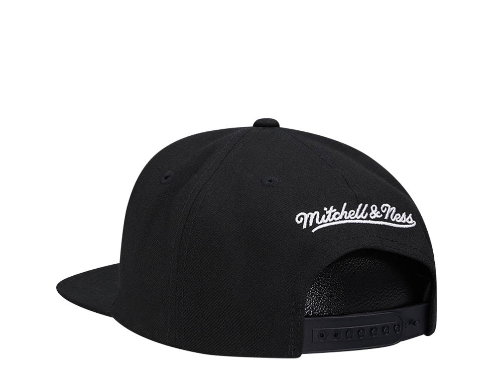 Mitchell & Ness Miami Heat Conference Patch Black Snapback Hat