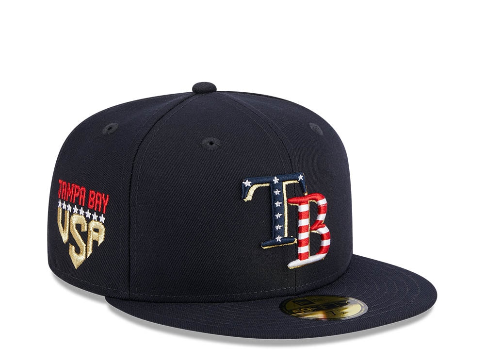 New Era Tampa Bay Rays 4th of July 23 59Fifty Fitted Hat