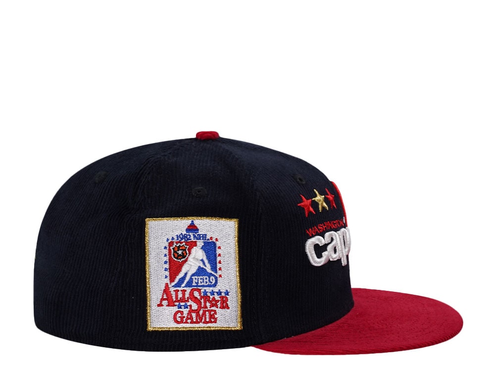 New Era Washington Capitals All  Star Game 1982 Corduroy Prime Edition 59Fifty Fitted Hat
