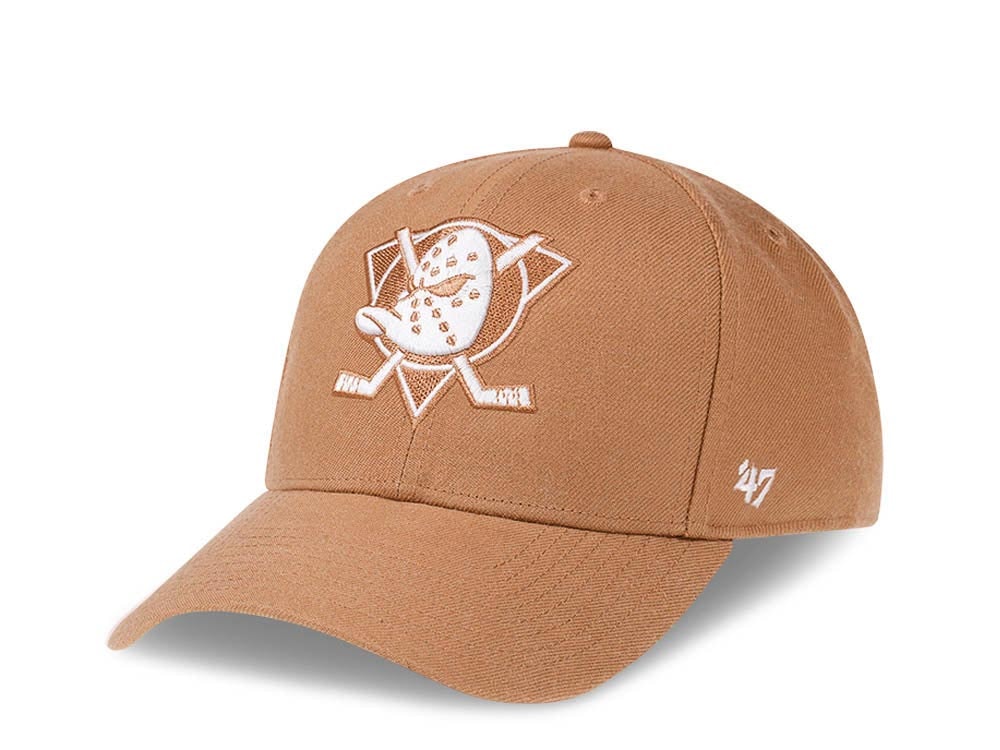 47Brand Anaheim Ducks Camel Classic Snapback Hat