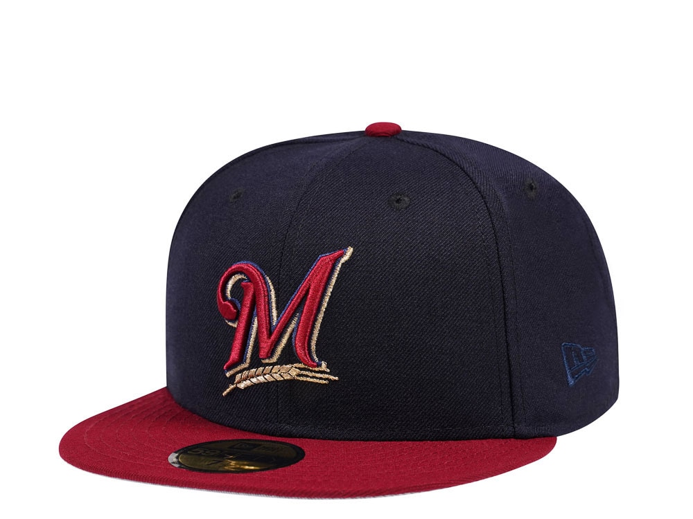 New Era Milwaukee Brewers Two Tone Prime Edition 59Fifty Fitted Hat