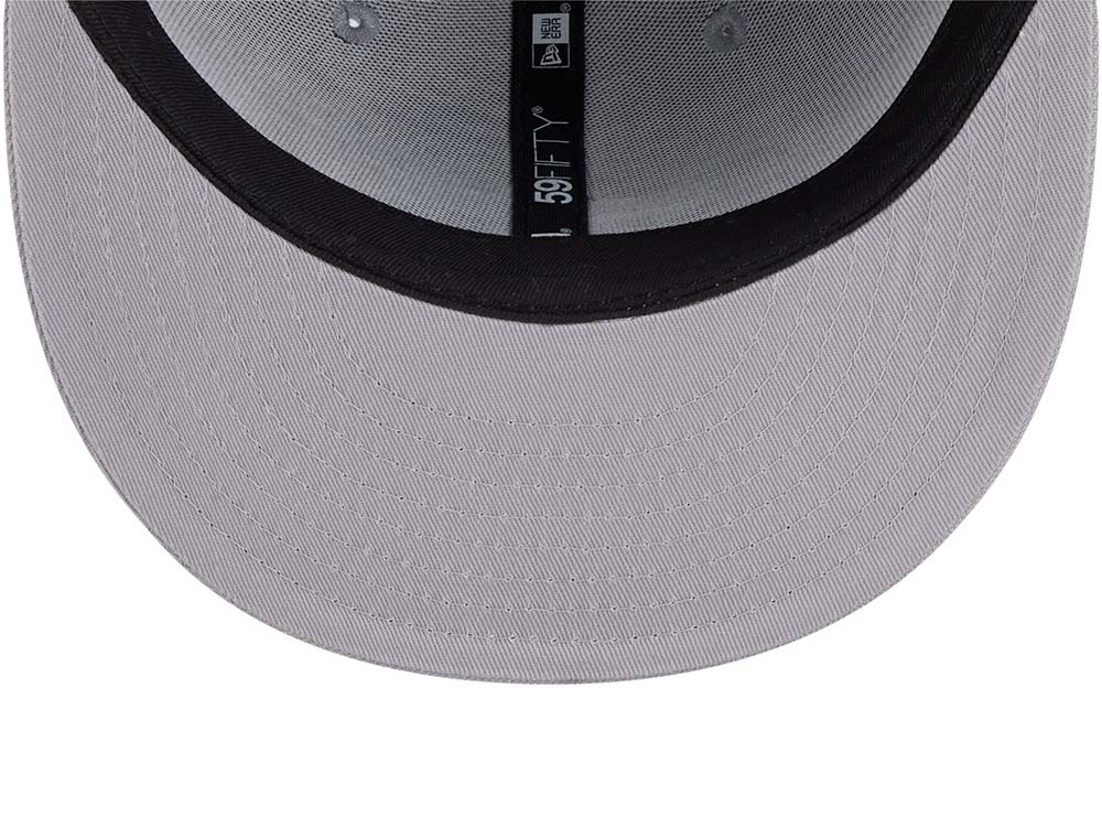 New Era Detroit Lions Classic Gray 59Fifty Dogear Fitted Cap