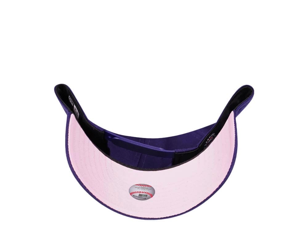 New Era New York Yankees Purple Pink Edition 9Forty A Frame Snapback Hat