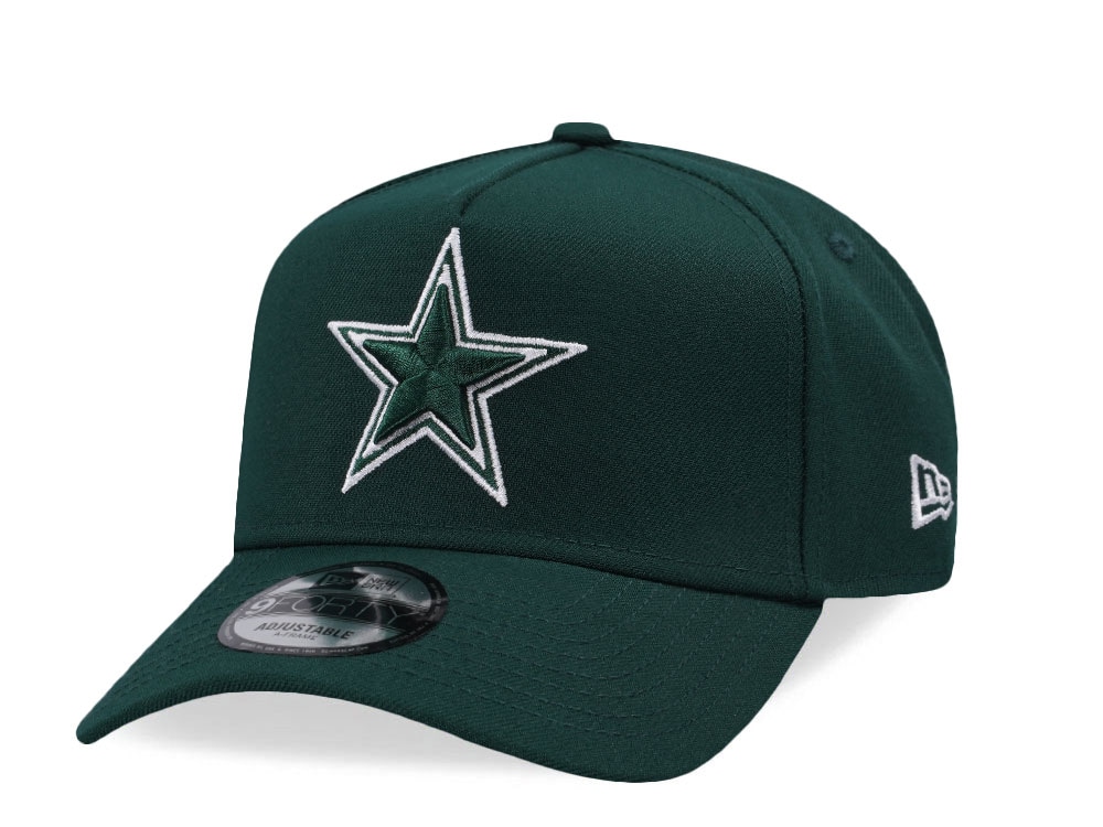 New Era Dallas Cowboys Field Green Prime Edition 9Forty A Frame Snapback Cap