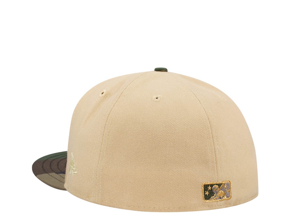 New Era Portland Beavers Vegas Camo Two Tone Edition 59Fifty Fitted Hat