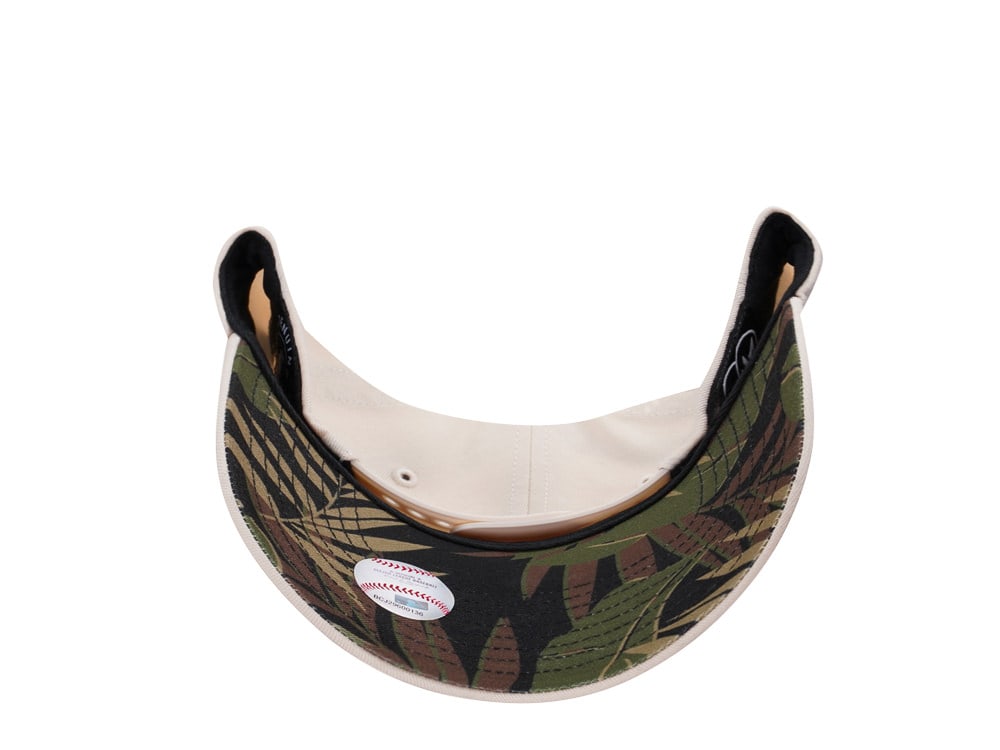 47Brand New York Yankees Natural Tropic Pop Under MVP Snapback Hat