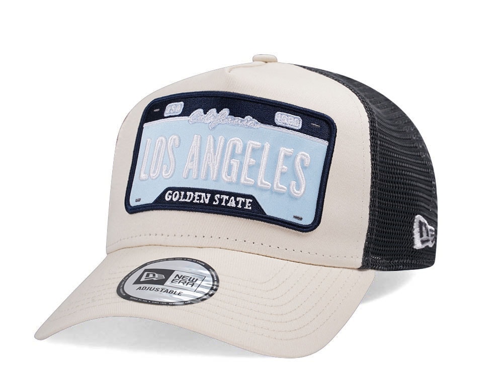 New Era Los Angeles Golden State Trucker A Frame Snapback Hat
