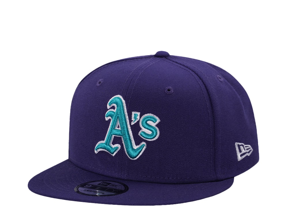 New Era Oakland Athletics Purple Classic Edition 9Fifty Snapback Hat
