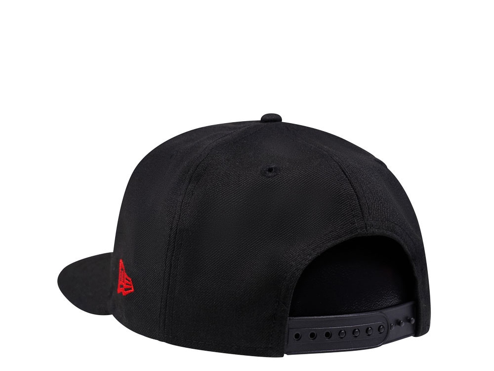New Era Chicago Bulls Red Horn Edition 9Fifty Snapback Hat