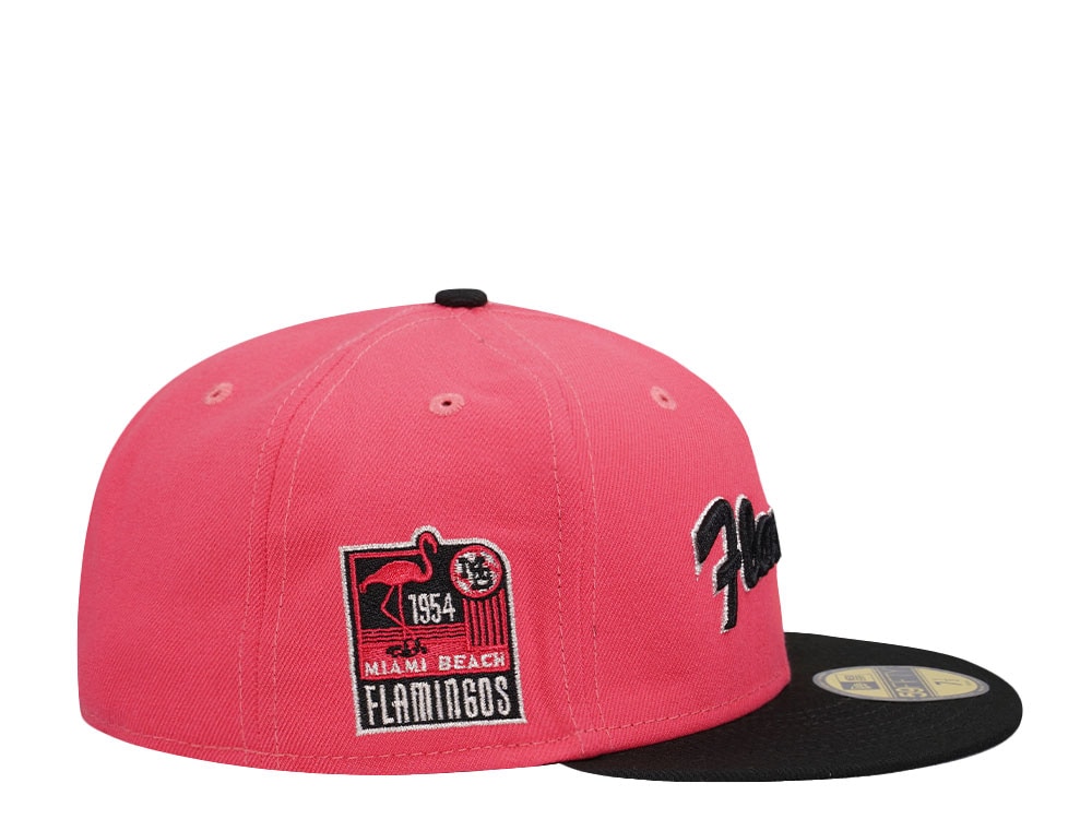 New Era Miami Beach Flamingos Prime Two Tone Edition 59Fifty Fitted Hat