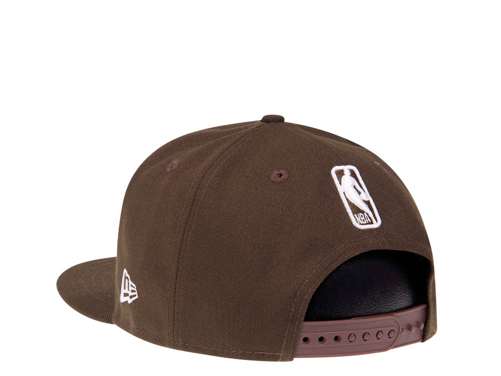 New Era Boston Celtics Walnut Classic Edition 9Fifty Snapback Hat