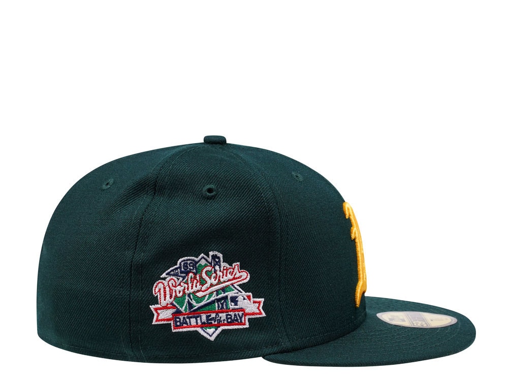 New Era Oakland Athletics World Series 1989 Green and Gold Edition 59Fifty Fitted Hat
