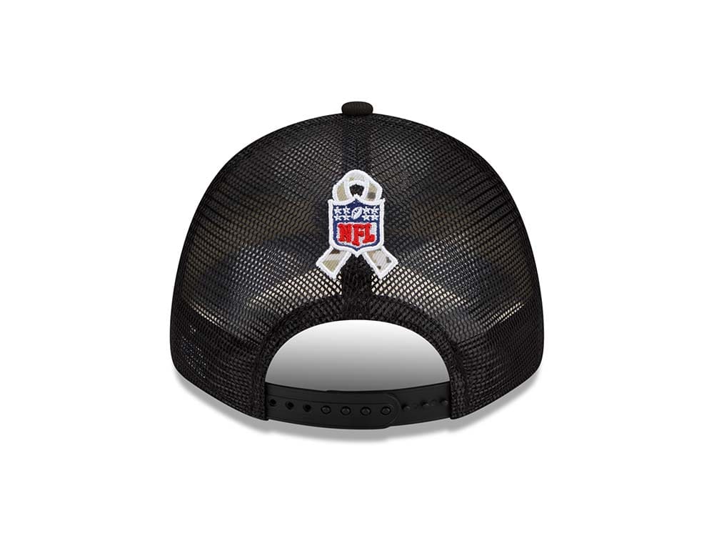 New Era Carolina Panthers Salute to Service 21 9Forty Trucker Snapback Hat