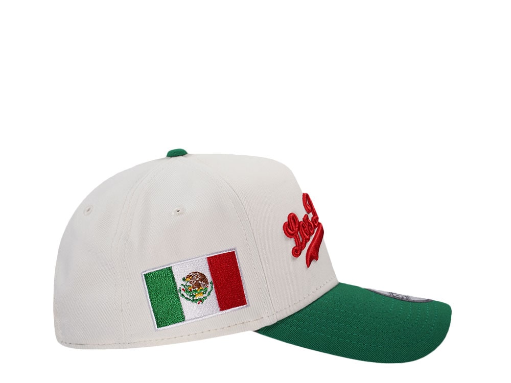 New Era Los Angeles Dodgers Mexico Chrome Two Tone Edition 9Forty A Frame Snapback Cap