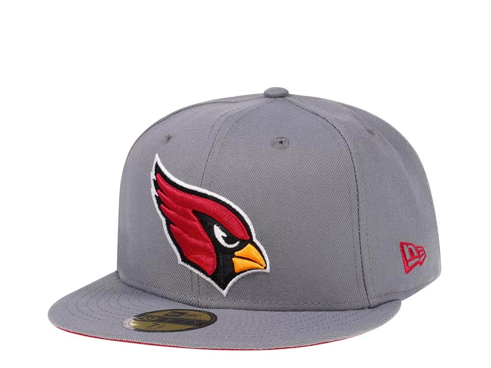 New Era Arizona Cardinals Storm Gray Pinot Edition 59Fifty Fitted Hat