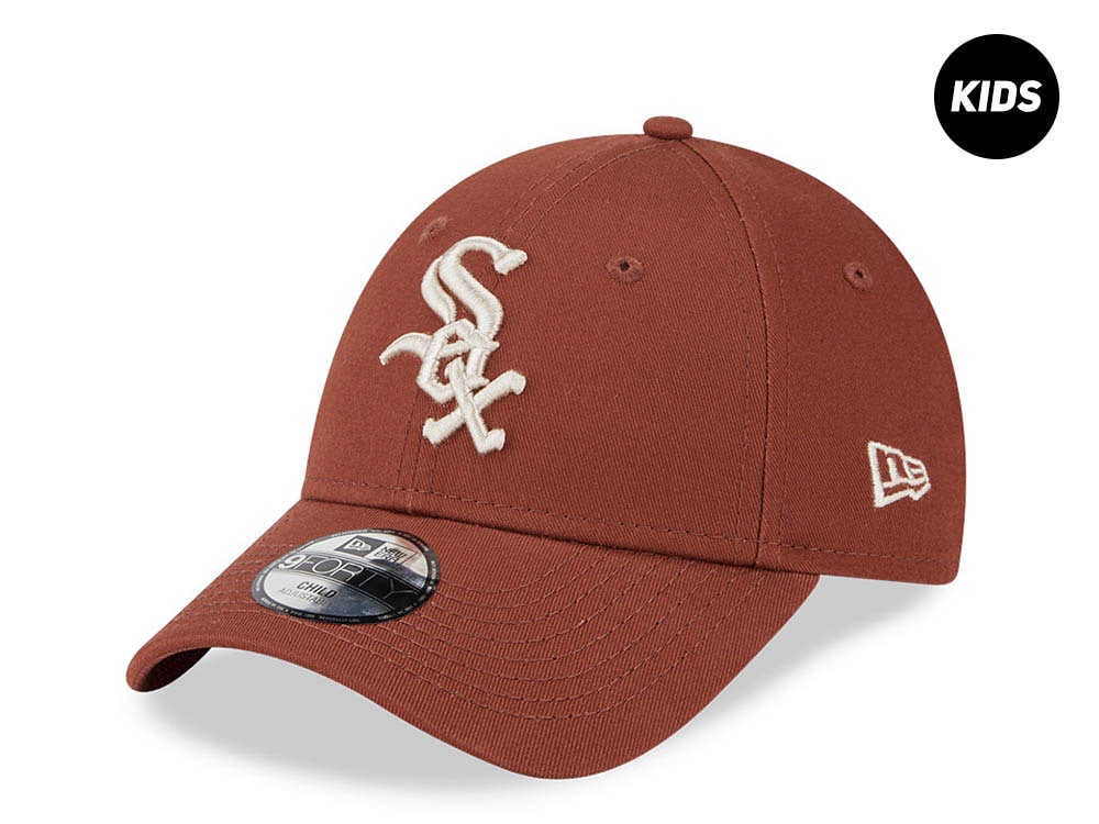 New Era Chicago White Sox Essential League Brown Kids 9Forty Strapback Hat