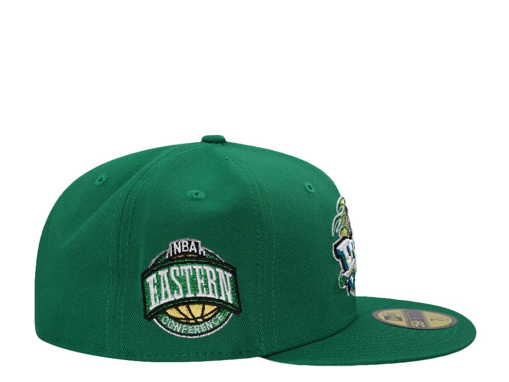 New Era Detroit Pistons Eastern Conference Green Prime Edition 59Fifty Fitted Cap
