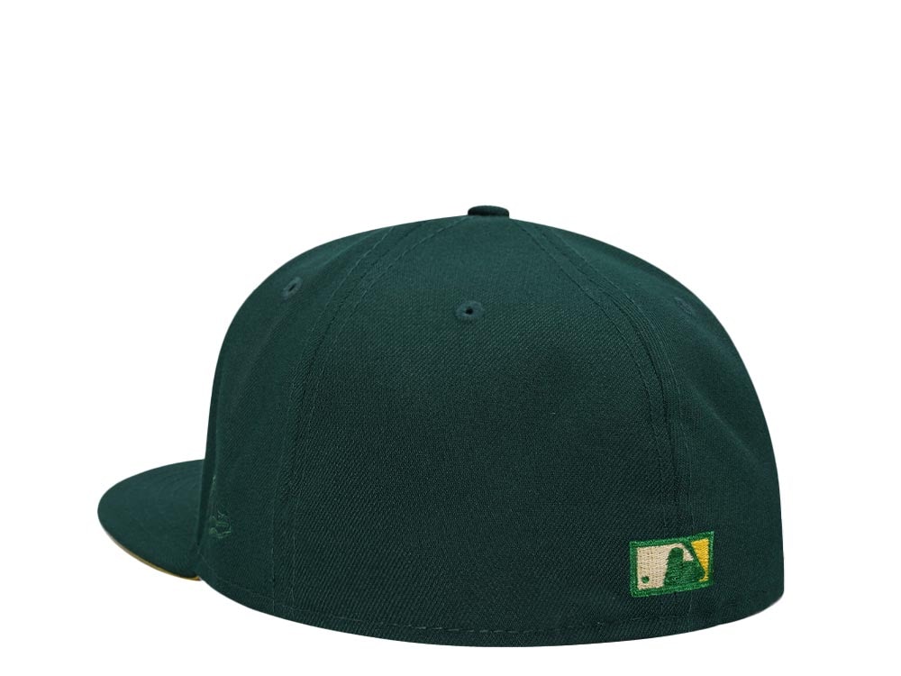 New Era Chicago Cubs 100th Years Wrigley Field Dark Green Citrus Edition 59Fifty Fitted Hat