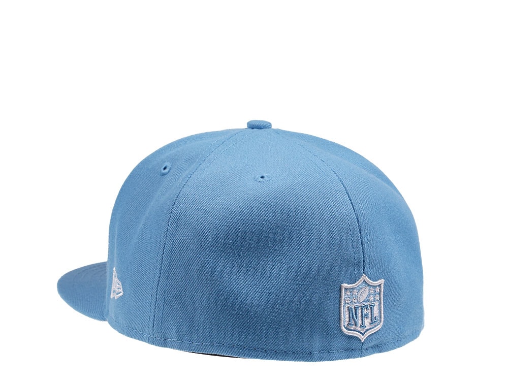 New Era Seattle Seahawks Super Bowl XLVIII Sky Blue Edition 59Fifty Fitted Hat