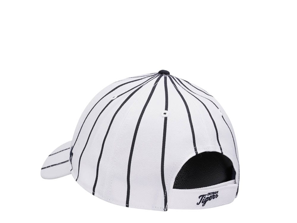 47Brand Detroit Tigers White Bird Cage MVP Strapback Hat