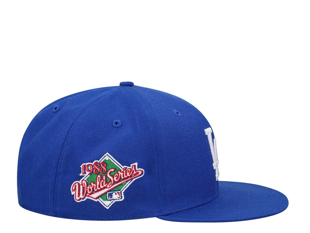 47Brand Los Angeles Dodgers World Series 1988 Royal Replica Sure Shot Captain Snapback Hat
