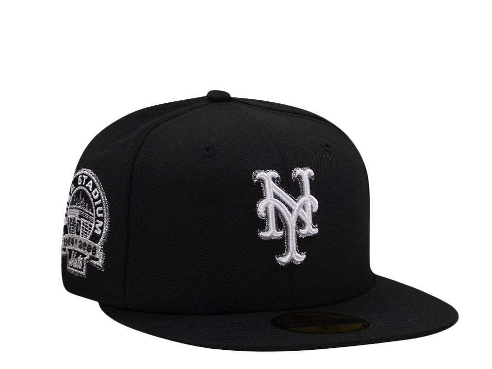 New Era New York Mets Shea Stadium White Titanium Prime Edition 59Fifty Fitted Cap