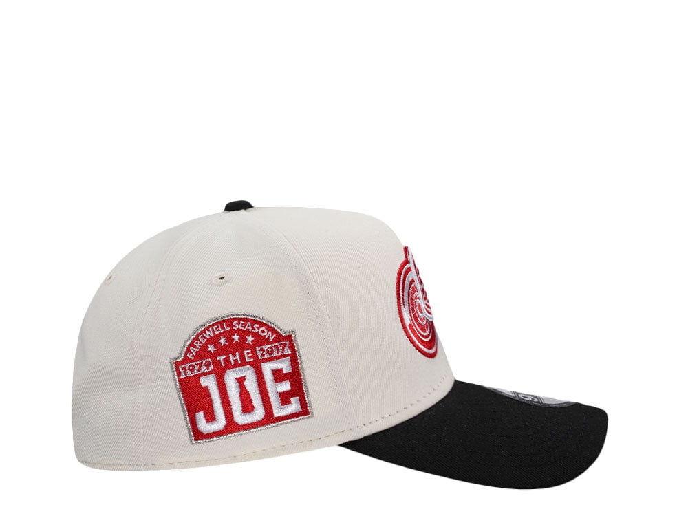 New Era Detroit Red Wings Farewell Season Joe Louis Arena Chrome Two Tone Edition 9Forty A Frame Snapback Hat