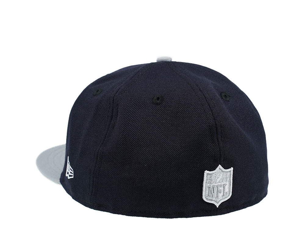 New Era Minnesota Vikings Navy and Gray Edition 59Fifty Fitted Hat