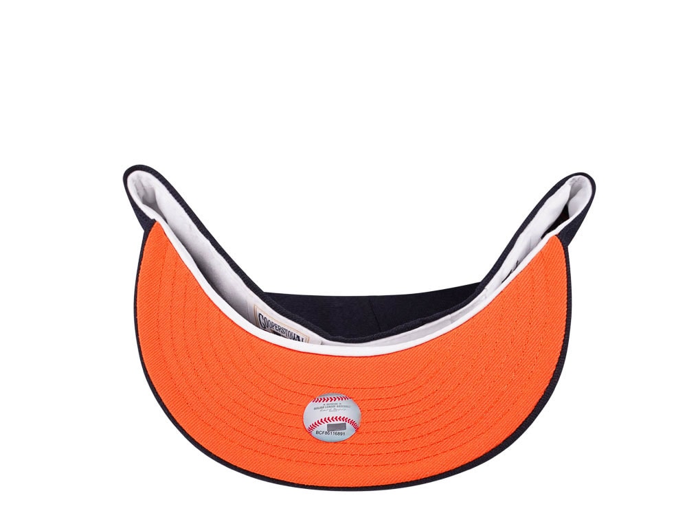 New Era Minnesota Twins All Star Game 1985 Navy Tangerine Edition 59Fifty Fitted Hat