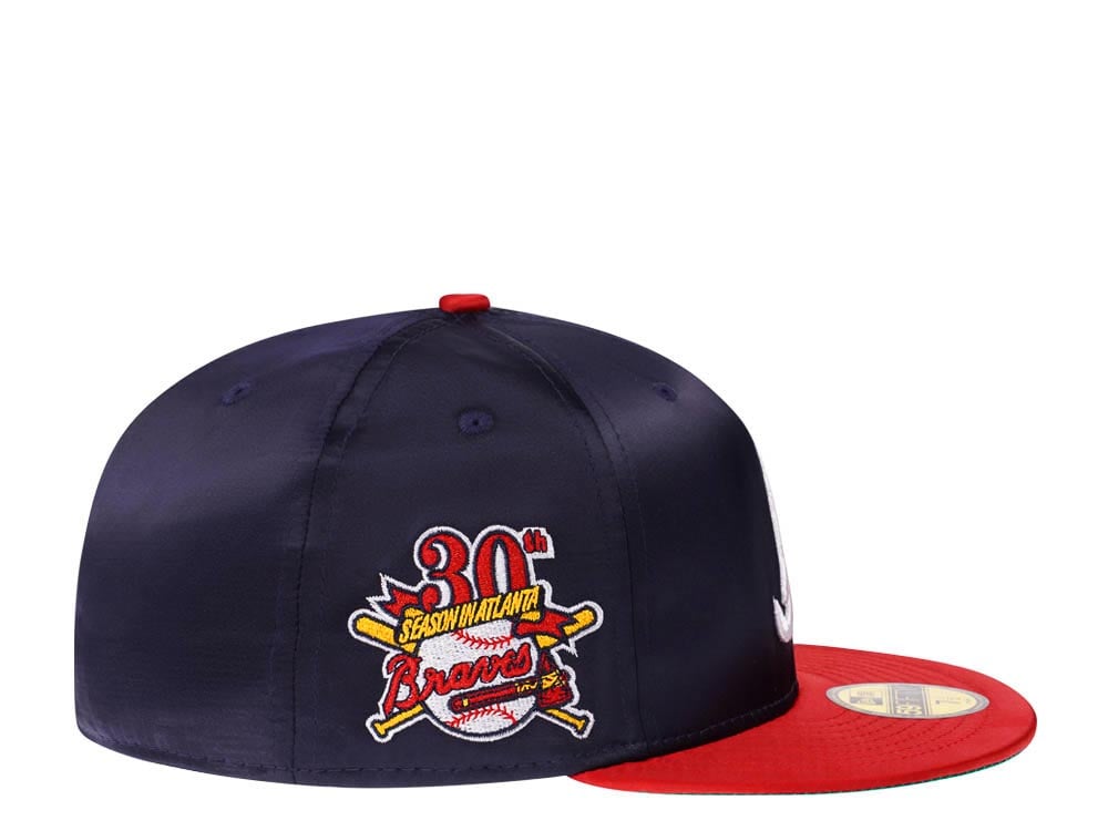 New Era Atlanta Braves 30th Anniversary Satin Elite Edition 59Fifty Fitted Hat