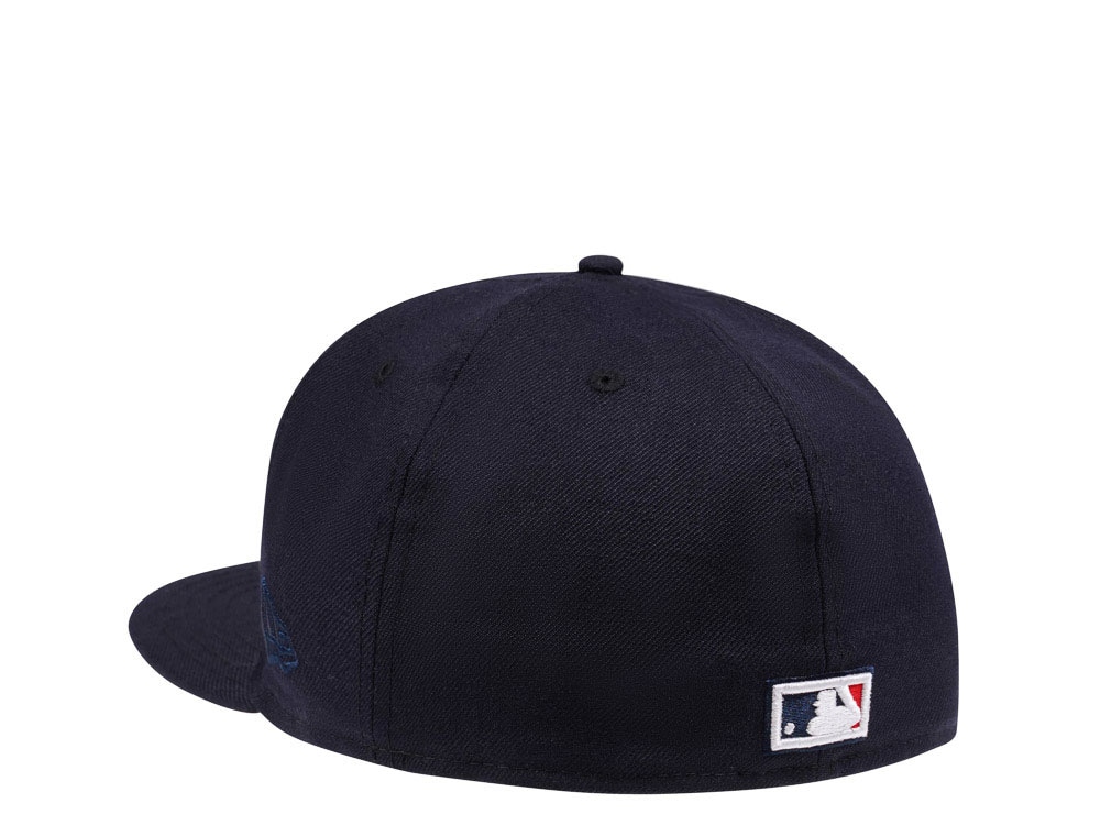 New Era New York Yankees World Series 2000 Navy and Peach Edition 59Fifty Fitted Hat