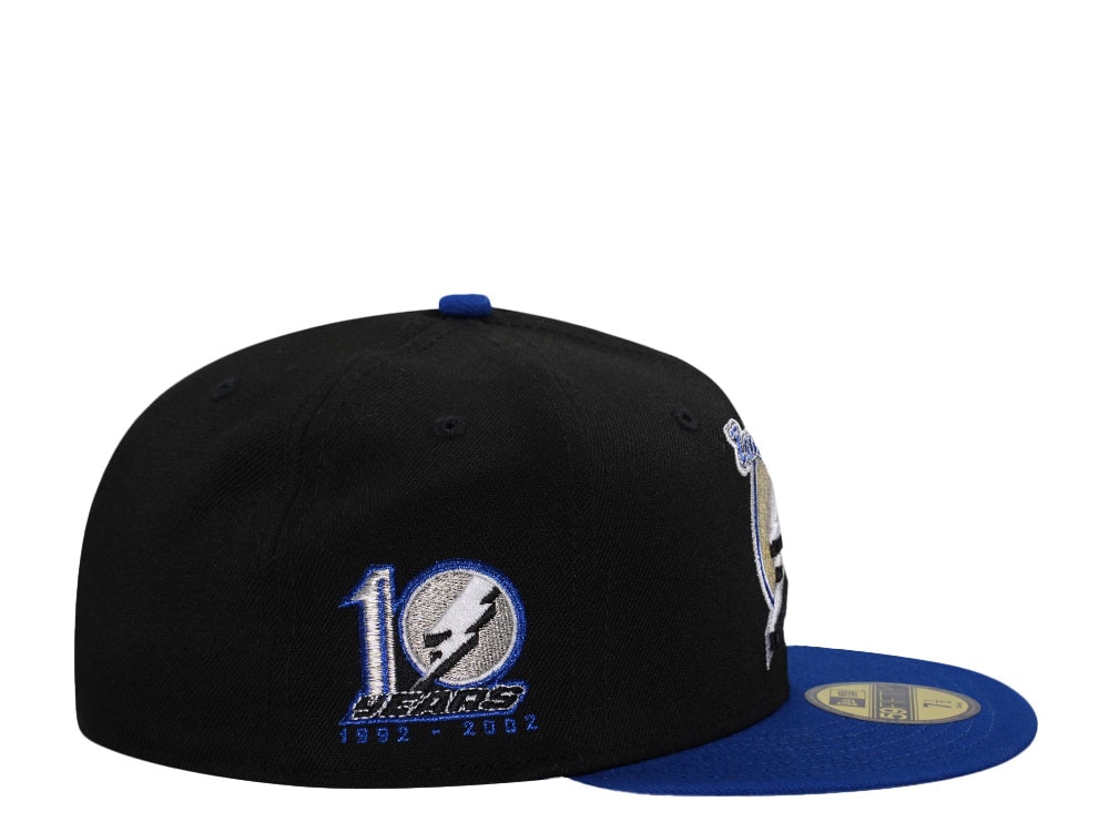 New Era Tampa Bay Lightning 10th Anniversary Throwback Two Tone Edition 59Fifty Fitted Hat