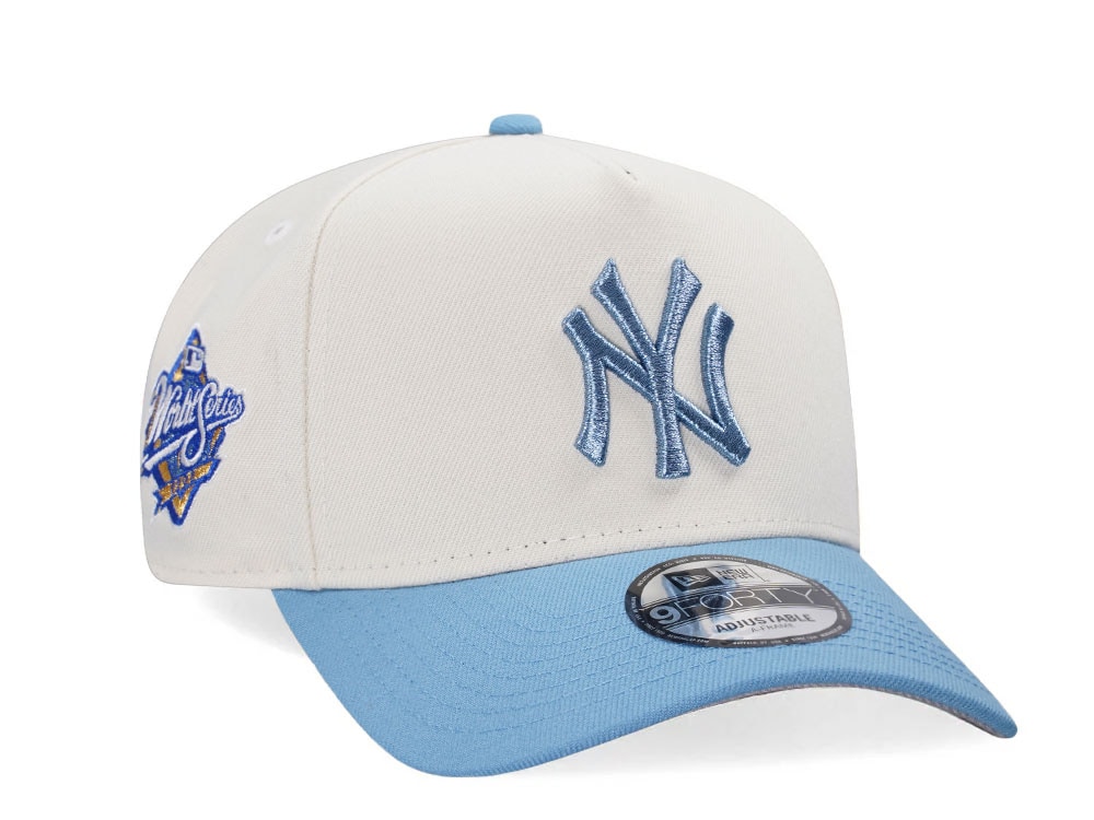 New Era New York Yankees World Series 1998 Chrome Gold Edition 9Forty A Frame Snapback Hat