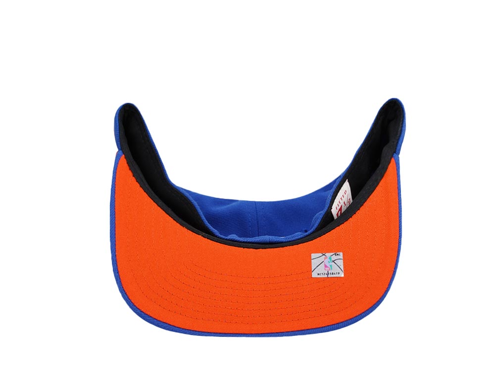 Mitchell & Ness New York Knicks Logo History Hardwood Classic Dynasty Fitted Hat