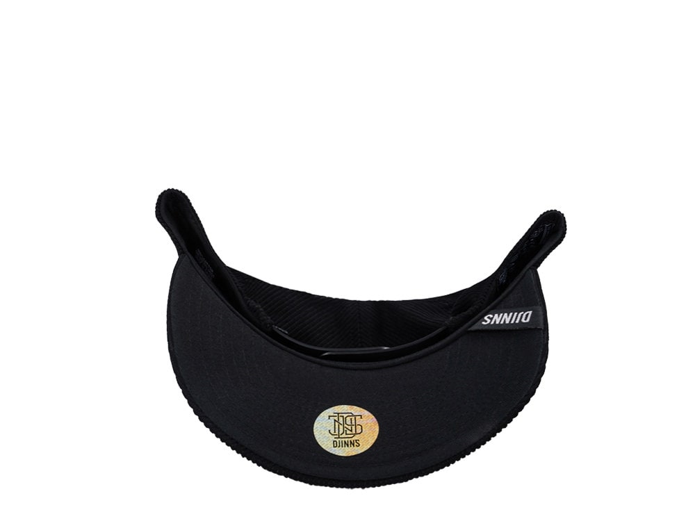 Djinns Cord Mountains Black TrueFit Snapback Hat