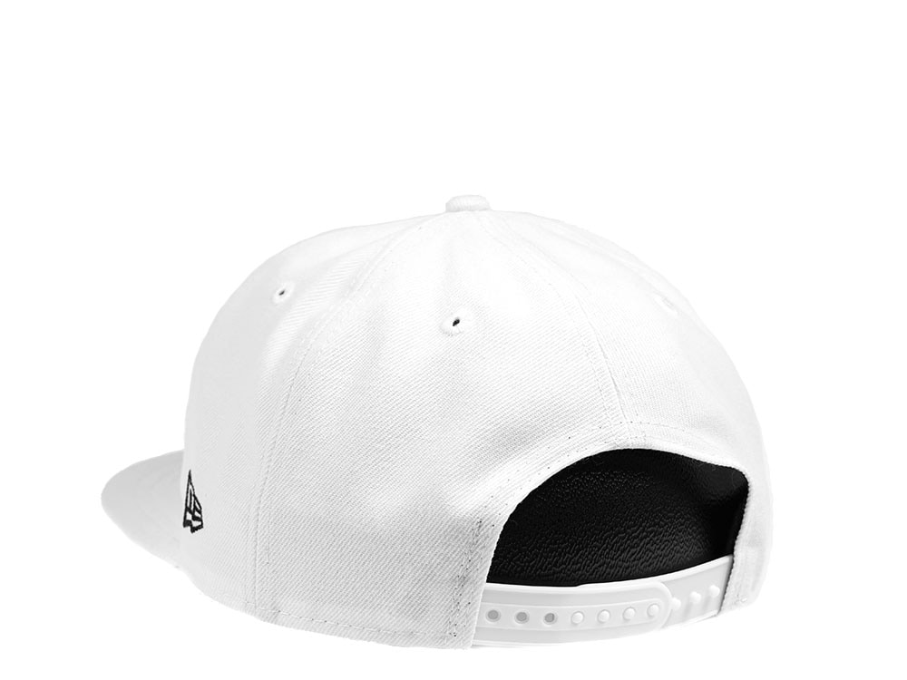 New Era Las Vegas Raiders Black on White Edition 9Fifty Snapback Hat