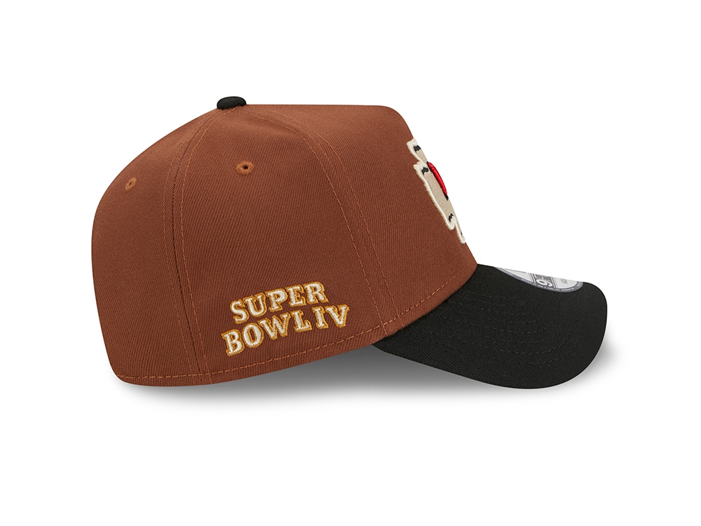 New Era Kansas City Chiefs Super Bowl IV Harvest Two Tone 9Forty A Frame Snapback Hat